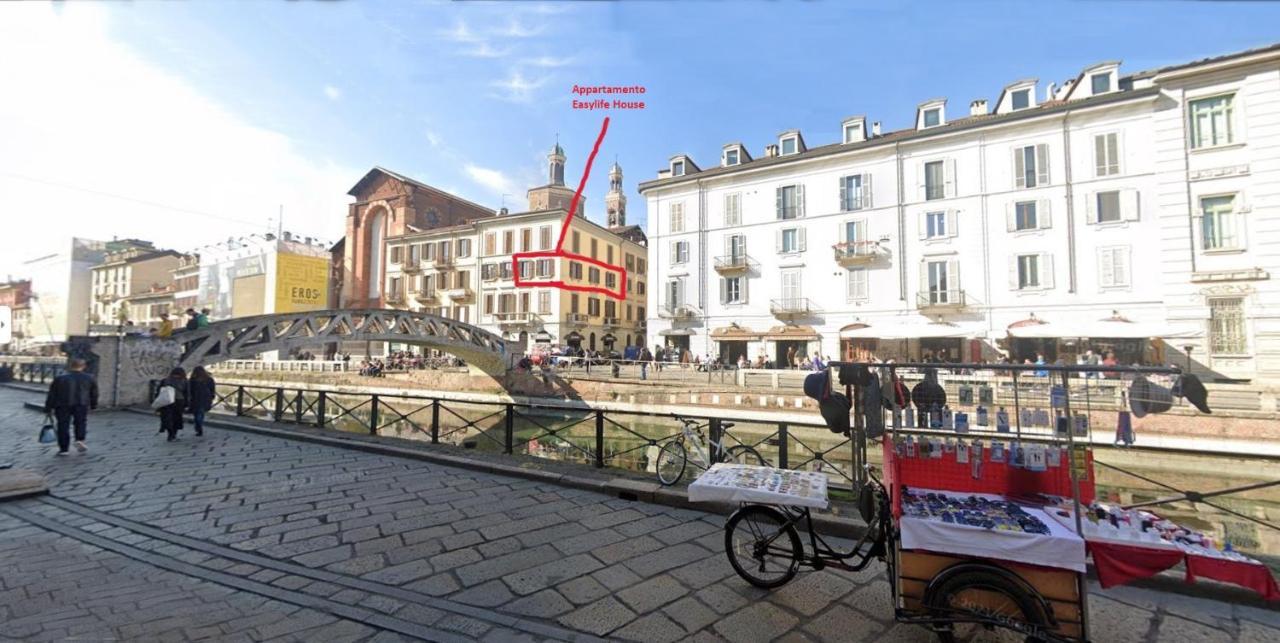 Easylife - Splendido Appartamento Con Vista Sul Naviglio Grande มิลาน ภายนอก รูปภาพ